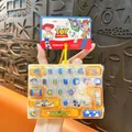 Porte-clés de clavier mécanique Toy Story avec motifs de Woody et Buzz l'Éclair - Jaune