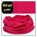 Vibrant pink seamless magic headscarf for outdoor cycling neck gaiter and face mask - One Size / Rose Red