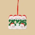 2026 personalized family of 6 snowmen Christmas tree resin hanging ornament decoration - Christmas 2026 A Family Of Six
