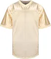 Blank champagne gold mesh training sports jersey for men breathable athletic wear - S / Tops / Beige