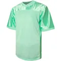 Professional mint green American football training jersey with breathable mesh fabric for men - S / Tops / Light Green