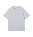 Premium heavy cotton 260G unisex light grey drop shoulder oversized short sleeve T-shirt - S / Tops / Mixed Grey