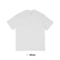 T-shirt en coton lourd 230g à épaules tombantes manches courtes couleur blanche - S / Hauts / Blanc