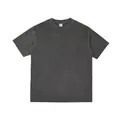 Premium 280G vintage gewassen zwaargewicht katoenen T-shirt met korte mouwen in donkergrijs - M / Tops / Verweerd Donkergrijs