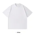 Oversized white cotton crewneck t-shirt with drop shoulder design for men and women - S / Tops / White