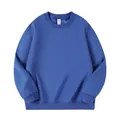 Premium unisex oversized blue 420G thick fleece crewneck sweatshirt for winter warmth - S / Tops / Klein Blue
