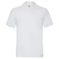 Classic white 100% pure cotton short-sleeved Polo shirt with professional lapel collar variant - S / Tops / White
