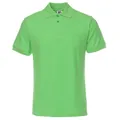 Premium classic bright green short sleeve cotton polo shirt in European sizing for men - S / Tops / Bright Green