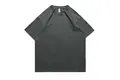 Loose fit dark gray 250g oversized pure cotton t-shirt featuring a drop shoulder design - Dark Gray / S