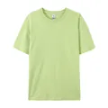 180G pure cotton light green short-sleeved T-shirt with a comfortable seamless design - XS / Tops / Matcha Green