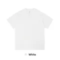 T-shirt oversize bianca in cotone pesante di alta qualità con design a spalla scesa - S / Tops / Bianco
