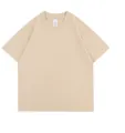 T-shirt premium a maniche corte in puro cotone pesante da 230G color kaki moda - S / Tops / Cammello Chiaro