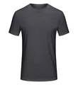 Sneldrogend sport T-shirt voor heren in donkergrijs met ademende micro-textuur stof - 3XL / Tops / Donkergrijs (Volwassene)
