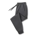 Premium dark grey 320G solid color loose fit jogger pants for men and women SKU view - S / Bottoms / Sweatpants / Iron Grey