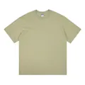 Men's oversized 230g pure cotton short sleeve T-shirt in light green with drop shoulders - L (Oversized European Size) / Tops / Light Green
