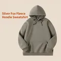 Premium heavyweight 420G olive green dropped shoulder hoodie with warm fleece lining - S / Tops / Light Khaki