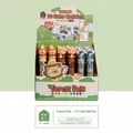 Boîte de présentation de stylos à bille 10 couleurs avec mignons animaux de la forêt - Style Amis de la Forêt (KK-3139) / 0.7mm