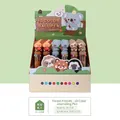 Stylo à bille 10 couleurs avec figurines animaux mignons pour journal scolaire - Style Amis des Animaux de la Forêt (KK-3160) / 0.7mm