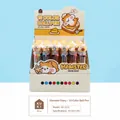 Coffret de stylos à bille 10 couleurs avec embout de hamster mignon pour l'école - Style Journal d'un Hamster Gourmand (KK-3122) / 0.7mm