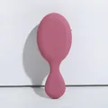 Cepillo de pelo masajeador con cerdas de jabalí y acabado en elegante color rosa mate - Estilo Cerdas de Jabalí / Rojo Ladrillo