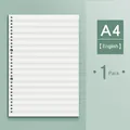 A4 loose-leaf filler paper for English writing exercises, 1 pack of lined refill sheets - A4 / English Writing Refill / 1本装