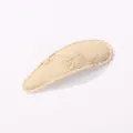 Barrette à cheveux beige en tissu avec broderie florale pour filles et enfants - Broderie Florale Beige (016)