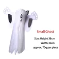 Hanging white honeycomb paper ghost Halloween party decoration, size 38cm by 32cm - Paper Ghost