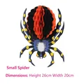 Halloween paper honeycomb spider hanging decoration for spooky party scene layout - Patterned Spider