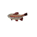 Whimsical trout shaped hair claw clip with colorful stripes for creative hair styling - Colorful Trout Style / 11.5cm / Fish 2-11.5cm
