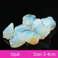 Raw opal crystal stones 3-4cm for natural aromatherapy diffusers and home decoration - Opal / 500g (3-5cm)