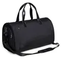 Borsa porta abiti da viaggio nera impermeabile con manici e tracolla regolabile - 53*34*3cm / Nero