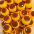 Giocattolo antistress squishy a forma di budino realistico a rimbalzo lento - Stile Budino al Caramello