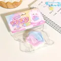 Jouet squishy fluide en cristal en forme de fleur rose et bleu pastel - Style Rêve Étoilé