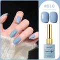 XEIJAYI macaron blue gel nail polish shade 010 with 15ml bottle and glossy finish - Light Blue (#010)