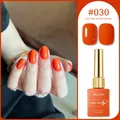 Bright orange #030 gel nail polish from XEIJAYI, 15ml bottle for professional manicure - Bright Orange (#030)