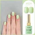 Professional light mint green macaron gel nail polish #039 for salon-quality manicure results - Light Green (#039)
