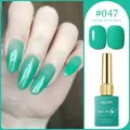 XEIJAYI #047 turquoise green gel nail polish 15ml for glossy salon-quality manicure - Mint Green (#047)