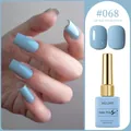 High-quality light blue macaron gel nail polish #068 professional nail gel lacquer 15ml bottle - Light Blue (#068)