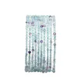 Natural 2-2.5mm faceted fluorite stone loose beads for DIY handmade jewelry crafts - 2-2.5mm (0.5mm Hole) / 170 Pieces/Pack (38cm) / Purple Fluorite