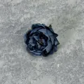 Elegante testa di peonia artificiale blu navy per decorazioni nuziali fatte a mano fai da te - Colori autunnali - Blu inchiostro