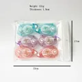 Lot de 6 rouleaux de ruban adhésif double face colorés en sachet, 10 m de long chacun. - Grande Édition / Rose vif