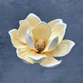 13cm künstlicher EVA Magnolienblütenkopf für Dekoration und Handwerk - B5 – 13 Cm Größe 13