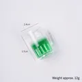 Mini pendentif chope de bière verte, 3,7 cm de haut, idéal pour maison de poupée ou porte-clés. - Cocktail Vert - Style Sans Fermoir