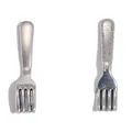 Vintage silver alloy mini fork charms for DIY jewelry making handicraft accessories - A4-436-antique Silver/19*4mm/0.34g