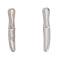 Miniatur-Tischmesser-Anhänger aus Silberlegierung für DIY-Schmuck und Puppenhaus - A4-437-antiksilber/19*3mm/035g