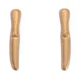 Zwei Mini-Messer-Anhänger aus goldener Legierung für DIY-Schmuck und Bastelarbeiten - A4-437-kc Gold/19*3mm/035g