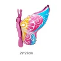 Vibrant mini butterfly shaped foil balloon measuring 29x27cm for birthday party decoration - Miniature Side-flying Butterfly 29*27cm