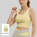 Soutien-gorge de sport professionnel à impact élevé pour femmes en jaune soleil - Jaune Soleil (nouveau) / S