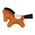 Cuenta de silicona de caballo de dibujos animados 3D para joyería DIY y manualidades - 3d Qianlima