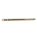 Adjustable gold mesh bracelet strap and DIY jewelry accessory in luxury metal finish - Gold Watchband Style